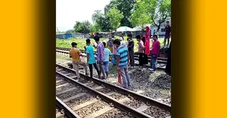 নওগাঁয় ট্রেনে কাটা পড়ে এক ব্যক্তির মৃত্যু